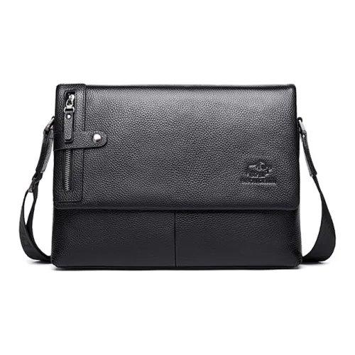 BISON DENIM Shoulder Bags Black