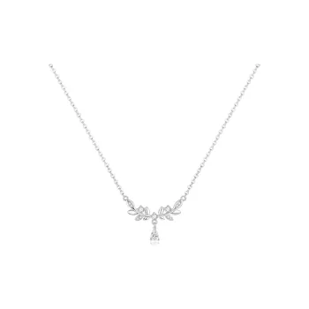 JUICY GRAPE S999 Fine Silver Unique Design Fashionable Versatile Advanced Sensual Necklace Women's