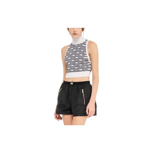 MIU MIU Tank Tops Women's Black