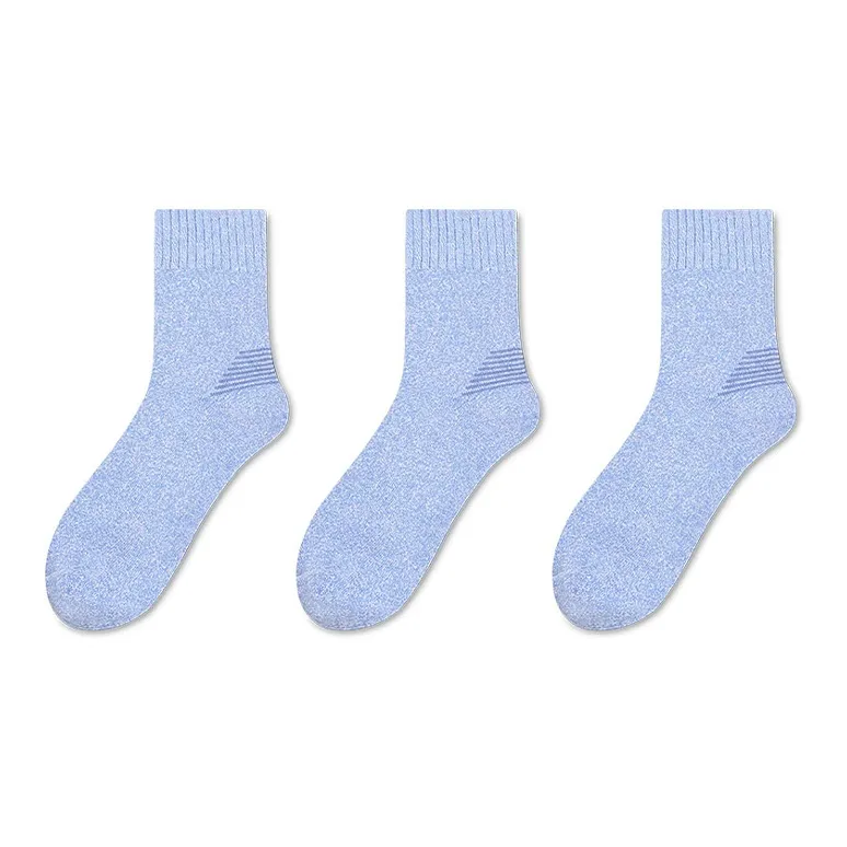 LUOLIAN Mid Calf Socks Unisex 3 Pack-8