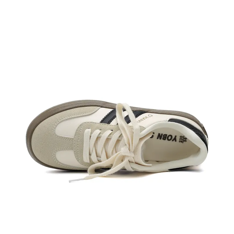 YOBN SMILE Anti-Slip And Wear-Resistant Lightweight Low-Top Skateboard Shoes Women's-17