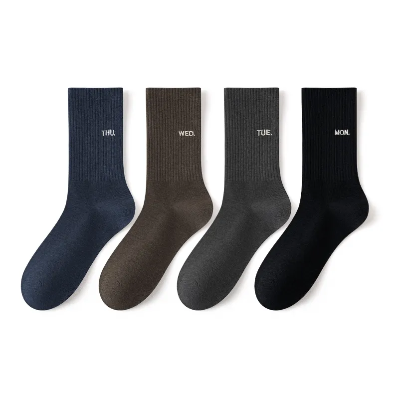 B&C.Room Knee High Socks Men's 4 Pack-1