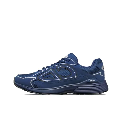DIOR B30 CD Shoes Low Top Casual Shoes Men's Blue