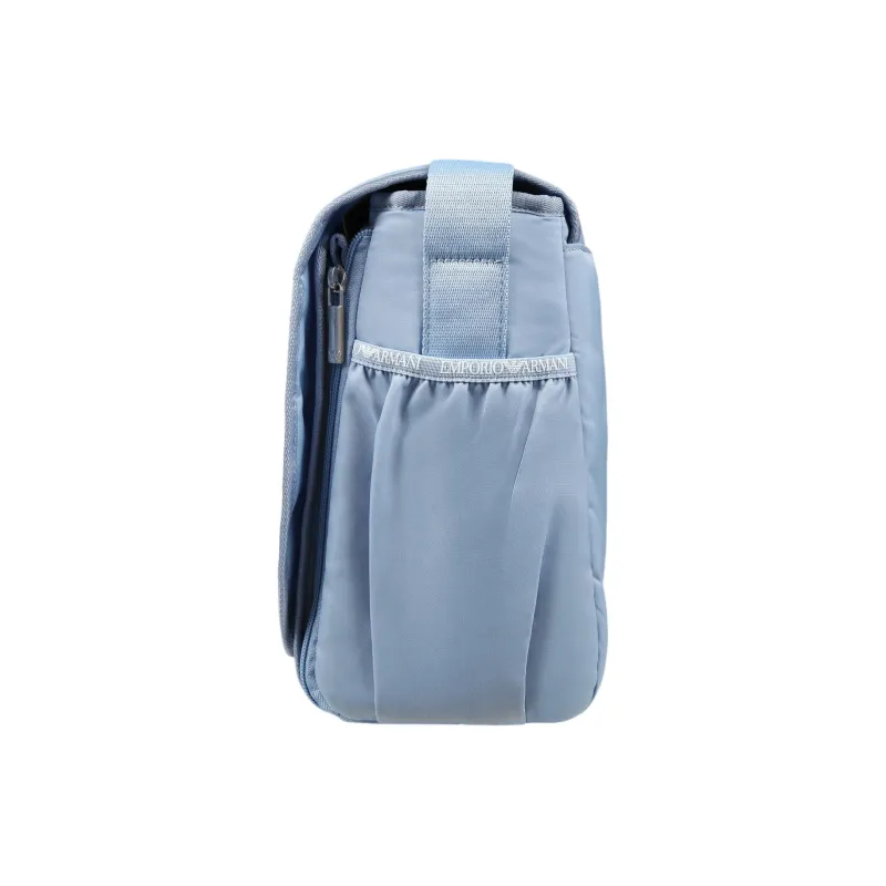 EMPORIO ARMANI Nylon Shoulder Bag Crossbody Bag Women's Light Blue-1