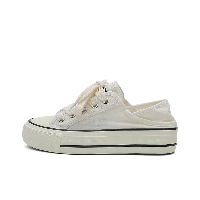 YOBN SMILE Low-Top Canvas Shoes Women's-7