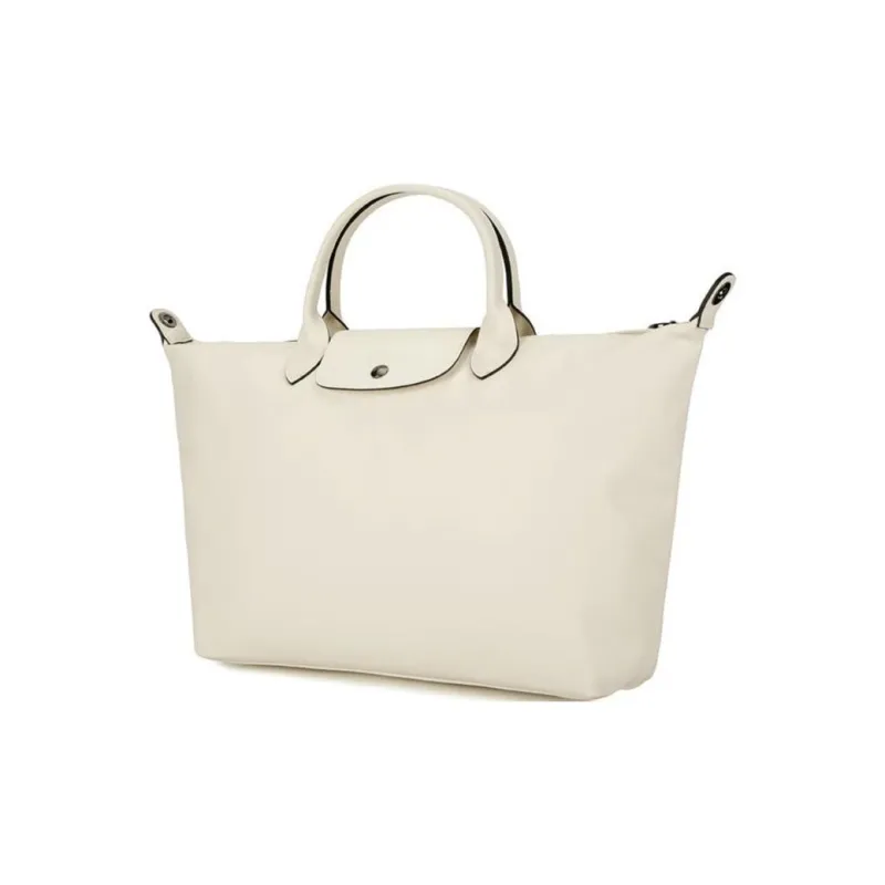 LONGCHAMP Le Pliage Xtra Cow Leather Dumpling Bag, Shoulder Bag, Crossbody Bag, Handbag Medium Size Women's Linen-1