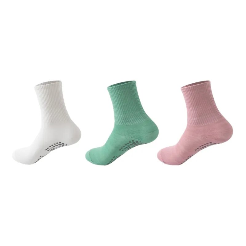 BEAR UNION Yoga Sport Mid-Calf Socks Women's Combo Set-39