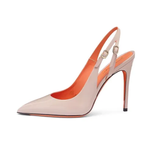 Santoni Audrey 120mm Patent Pumps