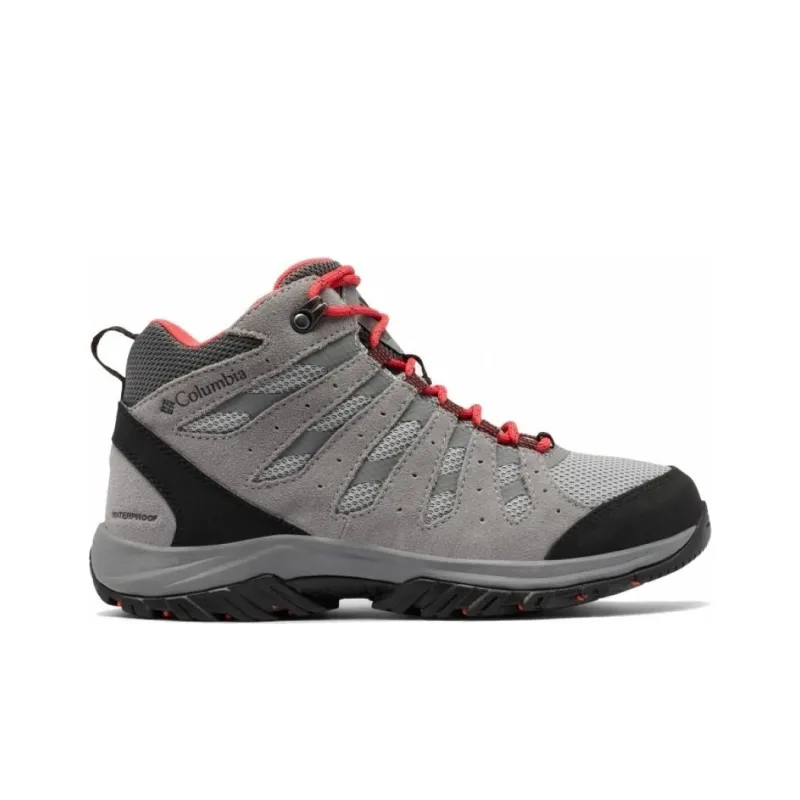 Columbia Anti Slip Wear Resistant High Top Casual Shoes Women's Gray-1