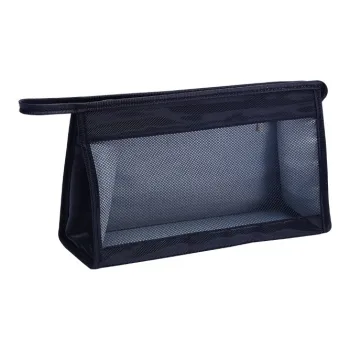 ALOENEY Polyester Toiletry Bag Regular Unisex Black/Gray/Beige/Blue/Pink