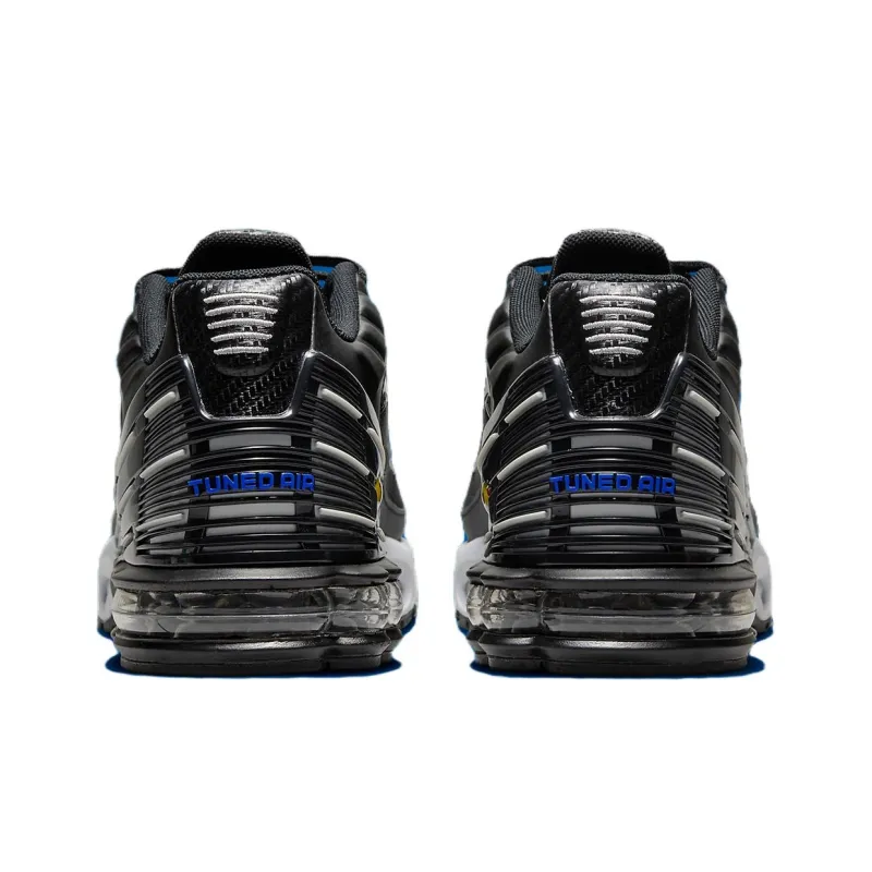 Nike Air Max Plus 3 Black Blue Metallic Silver-4