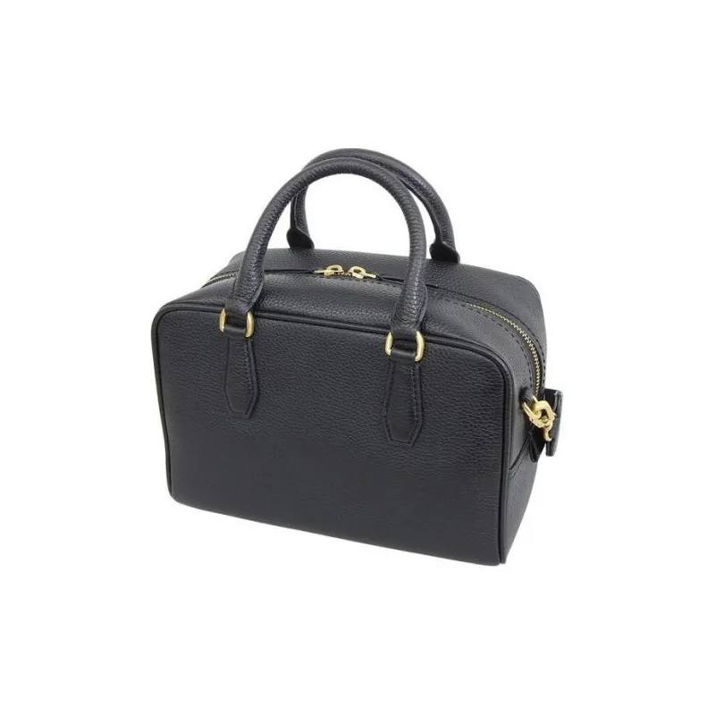 TORY BURCH Blake Leather Shoulder Bag Crossbody Bag Handbag Women's Black-3