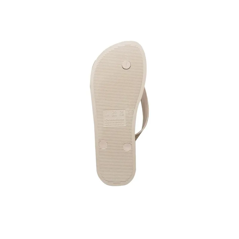 Ipanema Quick Dry Slip Resistant Antibacterial Flip Flops Women's Beige-3