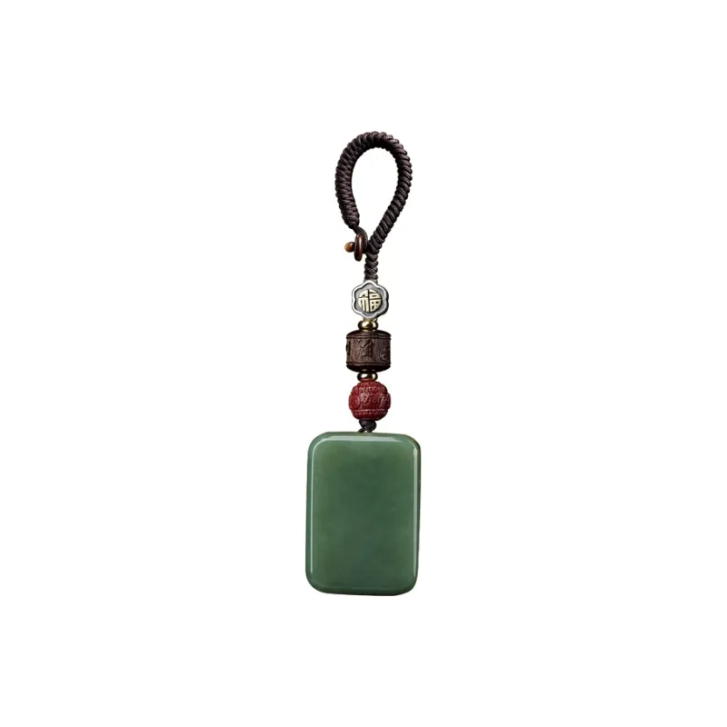Yi Mingju Pendants Green Jade Unisex-0
