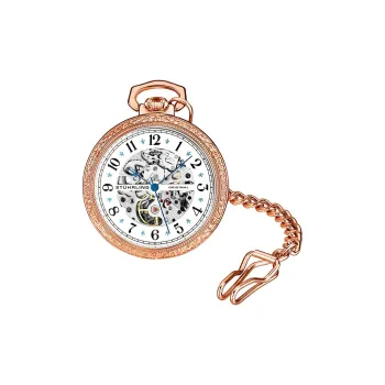STUHRLING STUHRLING Mechanical Movement Manual Mechanical Movement Pocket Watches 48mm Unisex Rose Gold Rosegold979.04