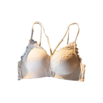 Flowers In Water Bra Women's Ivory