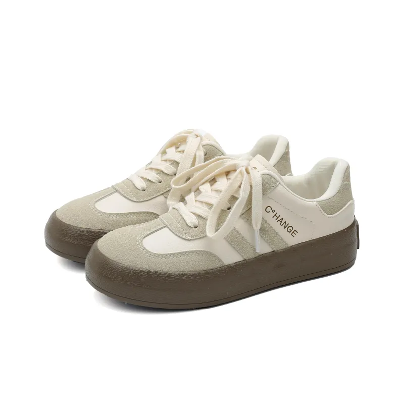 YOBN SMILE Anti-Slip And Wear-Resistant Lightweight Low-Top Skateboard Shoes Women's-2