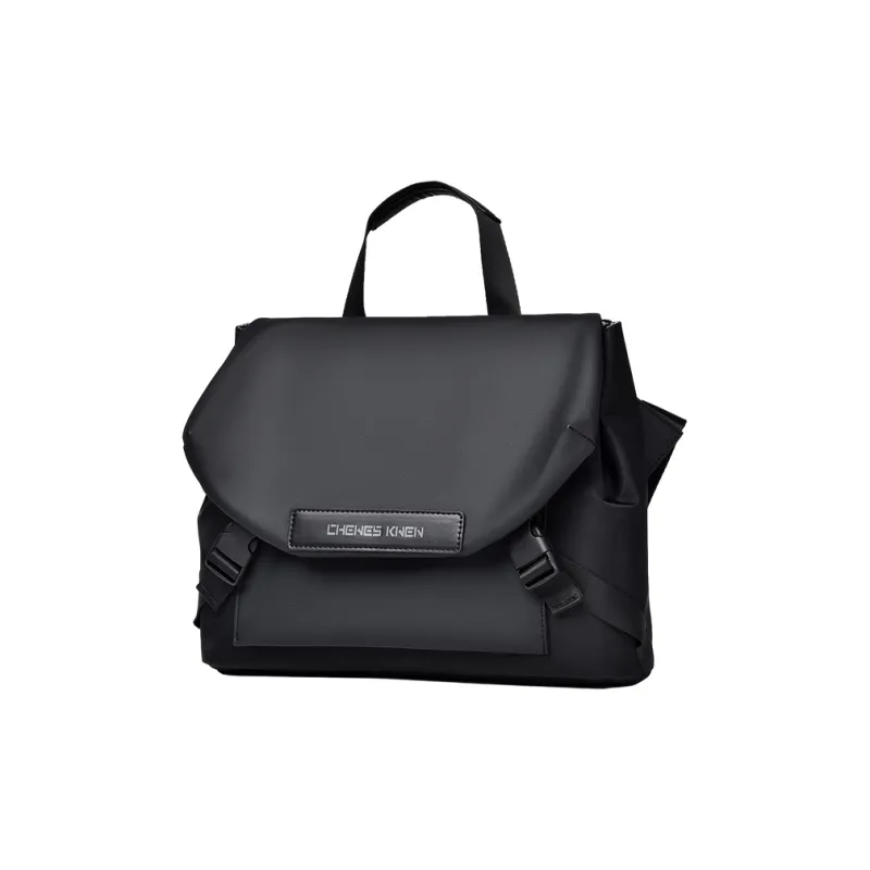 MUYKUY Oxford Crossbody Bag Backpack Shoulder Bag Handbag Unisex Black-1