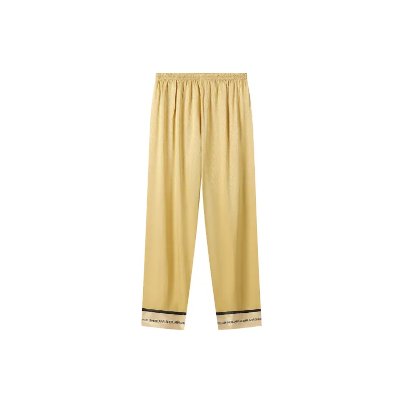 H YXIANG Pajama Set Women's Yellow-2