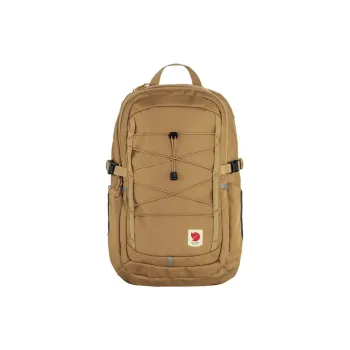 Fjallraven Recycled Polyester Backpack Unisex Spelt Brown