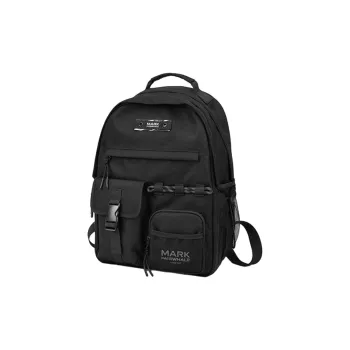 FAIRWHALE Fabric Backpack And Laptop Bag Tubas Unisex Black