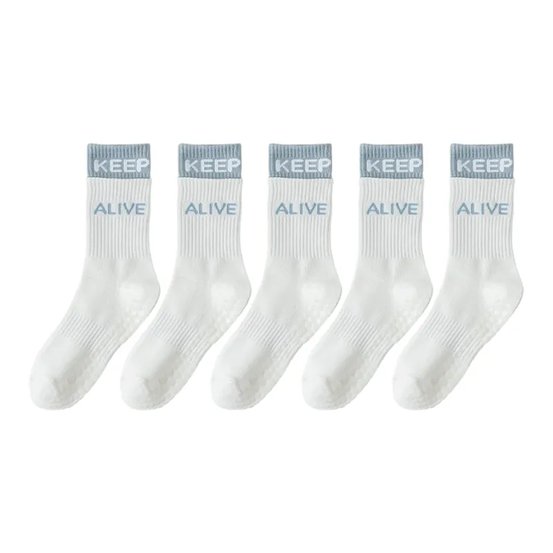 BEAR UNION Yoga Sprot Mid-Calf Socks Women's Combo Set-18