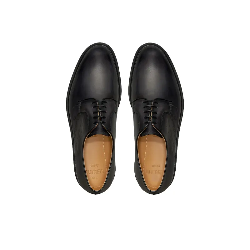 BERLUTI Aplomb Bergamo Scritto Casual Shoes Men's Black-3