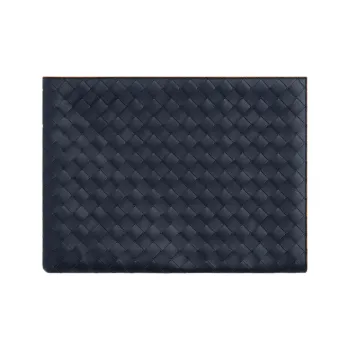 Bottega Veneta Calfskin Clutch Men's Space Color With Wood Melon