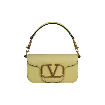 Valentino Locò Foldover Top Small Shoulder Bag