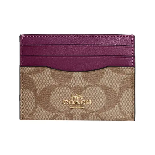 COACH Card Case Card Holders