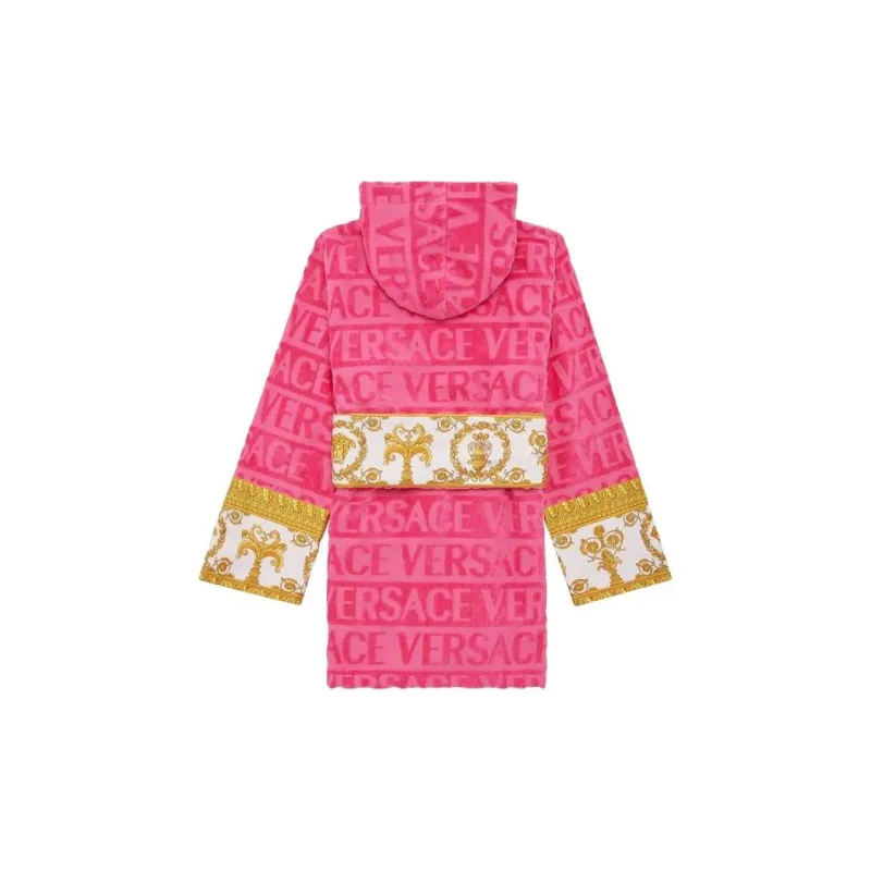 VERSACE Bathrobes Women's Rose Red-1