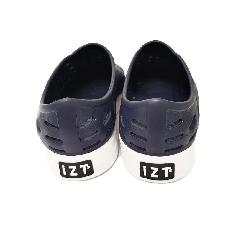 Izt Oil And Water Slip-Resistant Shoes Wear-Resistant Breathable Quick Dry Casual Shoes Unisex Blue-3
