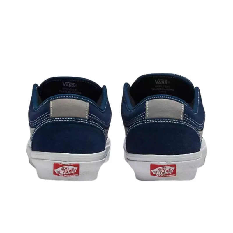 Vans Chukka Anti Slip Wear Resistant Low Top Skateboard Shoes Unisex Blue-2