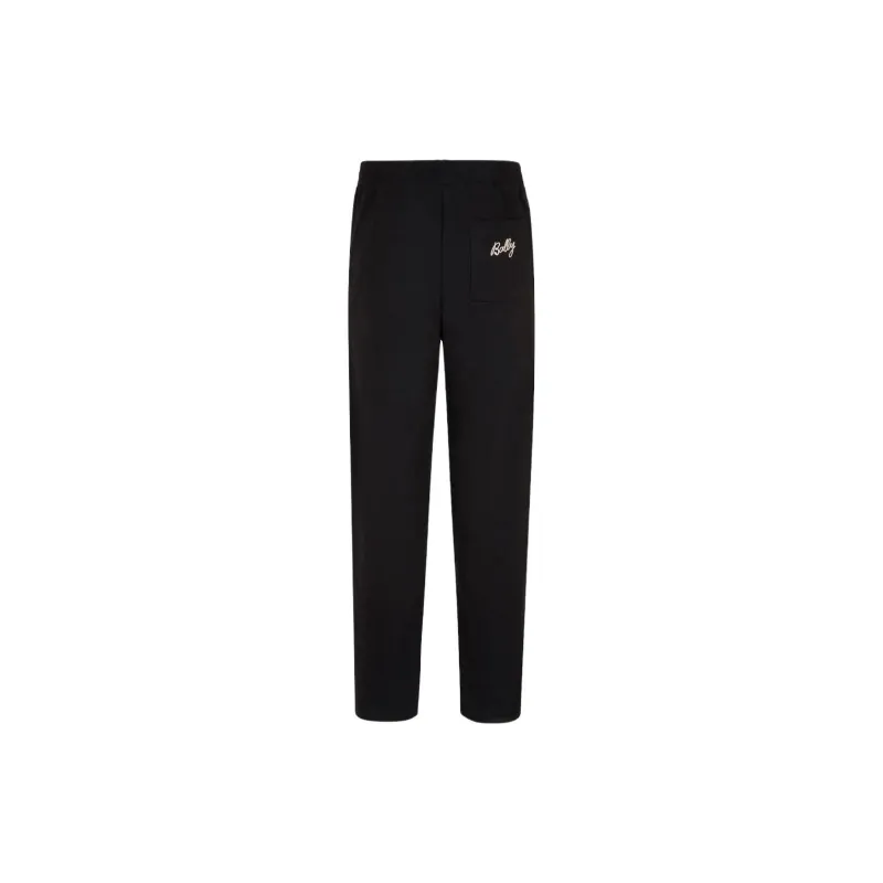 BALLY Embroidered-logo Cotton Track Pants-1