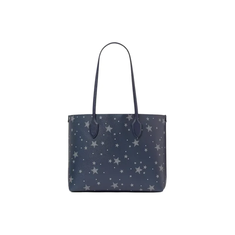 Kate Spade PVC Tote Bag Shopping Bag Handbag Shoulder Bag Women's Blue-2