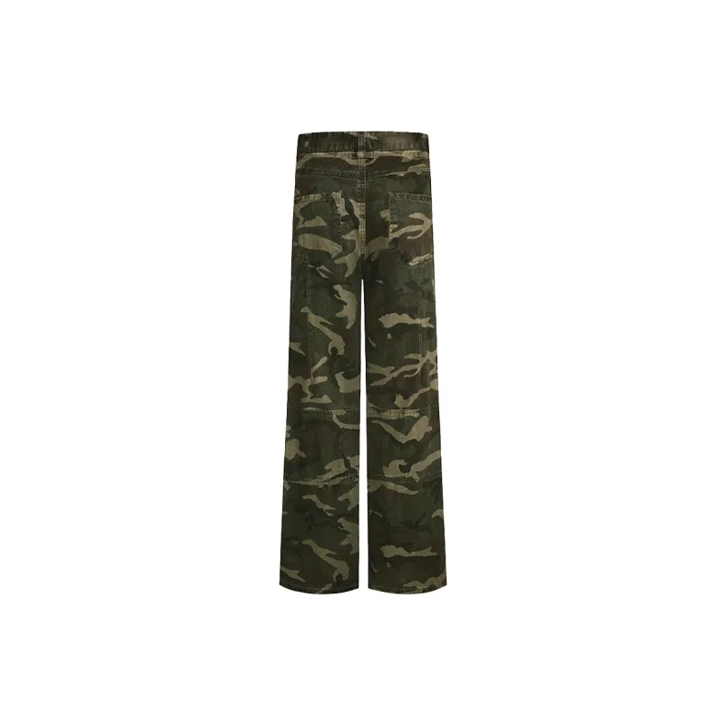 COOLALPACA Casual Pants Unisex Camouflage-1