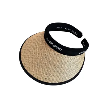 Youyoulan Polyester Sun Protection Hat Visor Cap Sun Hat Beach Hat Sun Hat Straw Hat Women's