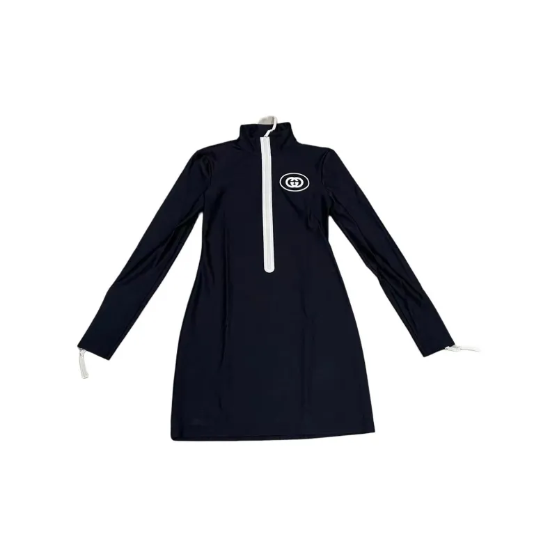 GUCCI Long Sleeved Dresses Women's Black-2