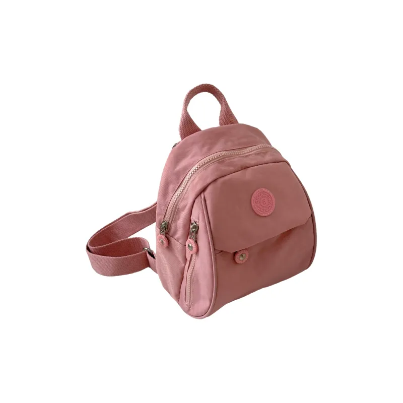 Deli Bear Polyester Backpack Small Size Women's Purple/Black/Pink/Green-13