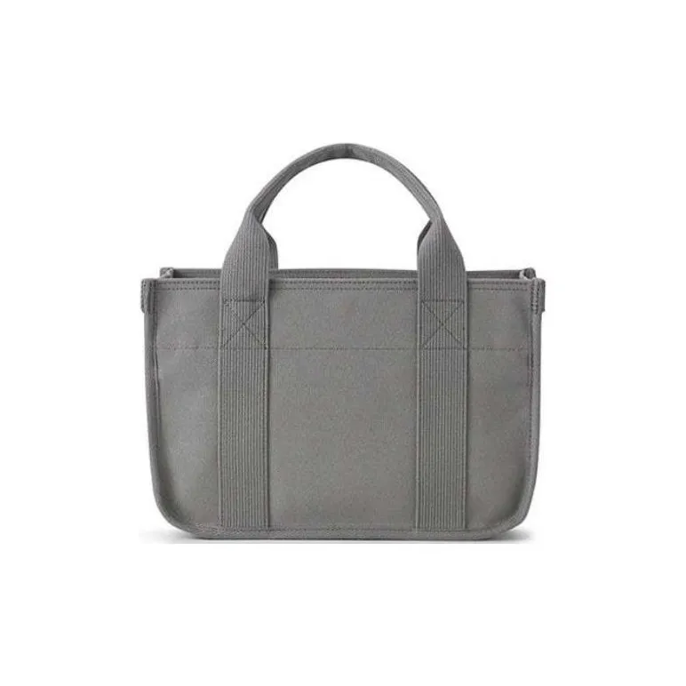 PORTER Canvas One Shoulder Crossbody Canvas Bag Handbag Unisex Gray-2