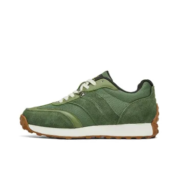 Lee Cushioning, Wear Resistant Low Top Running Shoes Men's Olive Green
