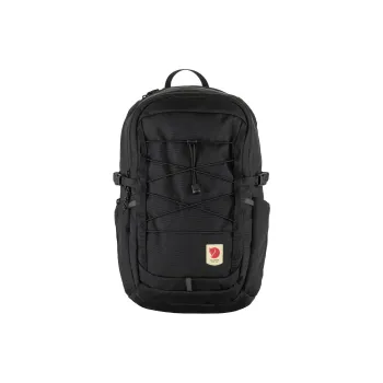Fjallraven Recycled Polyester Backpack Unisex Black
