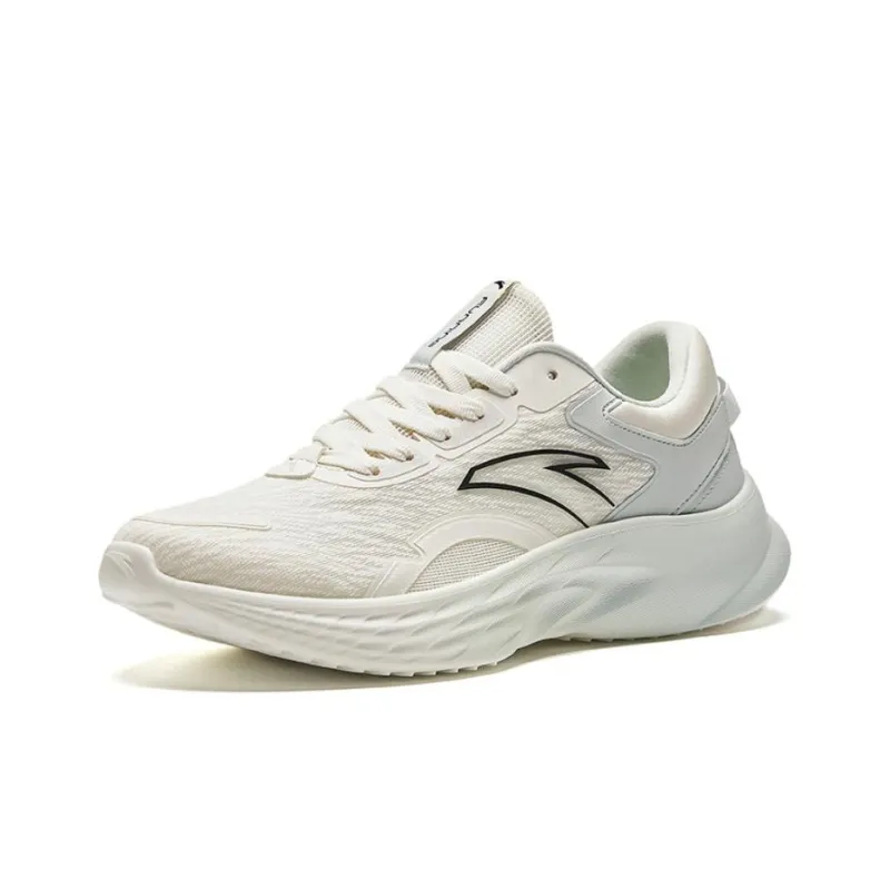 Anta Slip-Resistant Breathable Low-Top Running Shoes Men's Beige-1