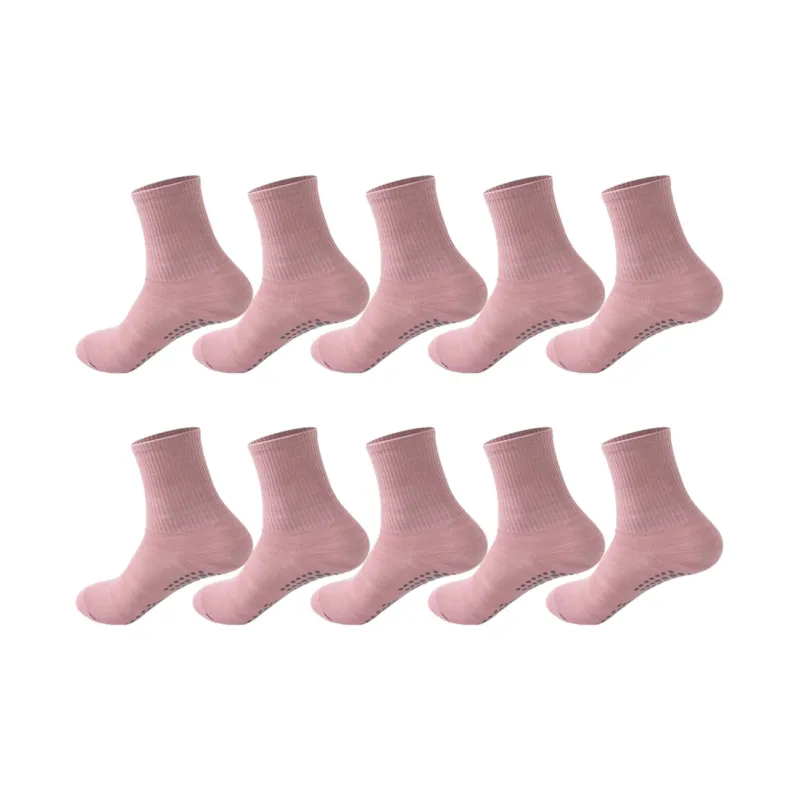 BEAR UNION Yoga Sport Mid-Calf Socks Women's Combo Set-21
