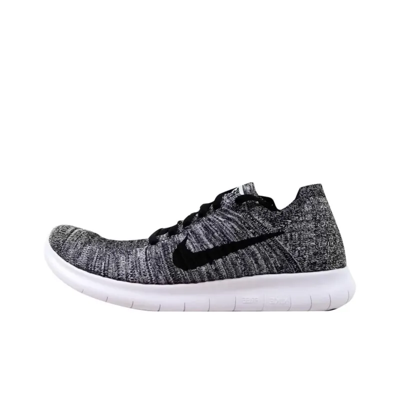 Nike Free Rn Flyknit White/Black-0