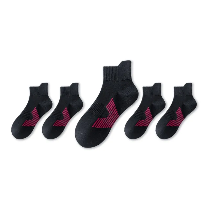 LUOLIAN Mid Calf Socks Unisex 5 Pack-36