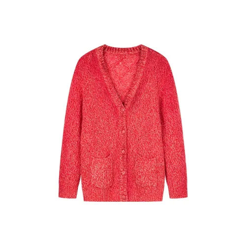 UOOYAA Knitwear Women's Red