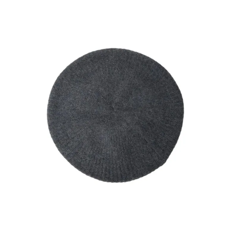 GANNI Alpaca Berets Women's Black-3