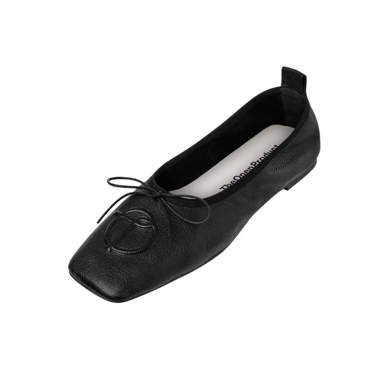 Open Yy Casual Single Shoes Women's Black-2