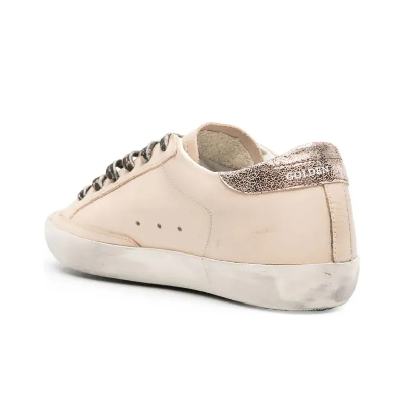 Golden Goose Super-star Leather Trainers-3